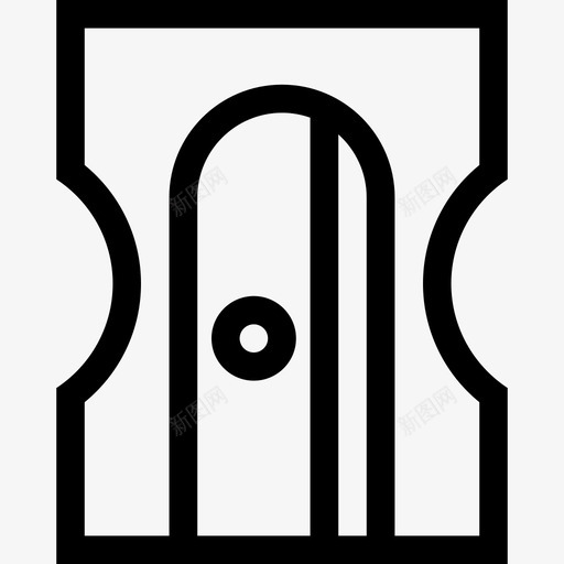 卷笔刀刀具小svg_新图网 https://ixintu.com 卷笔刀 刀具