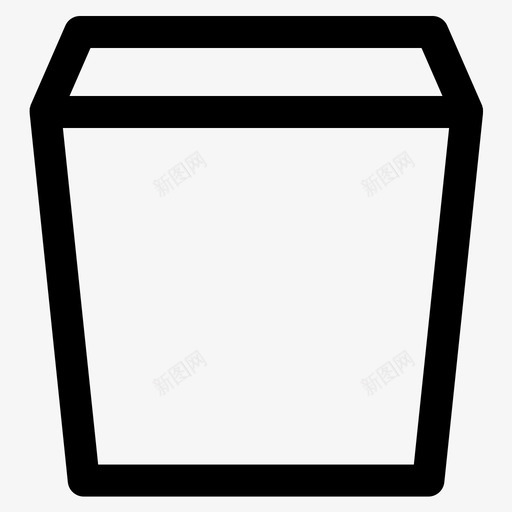 垃圾箱lagotline用户界面1svg_新图网 https://ixintu.com 垃圾箱 用户界面