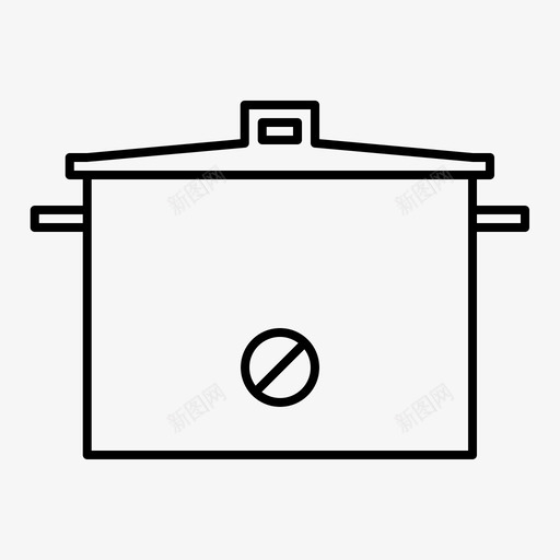 瓦罐盘子厨具svg_新图网 https://ixintu.com 瓦罐 盘子 厨具 器具 烹饪 工具