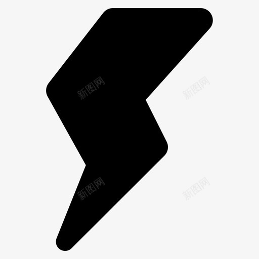 闪光粗体电气svg_新图网 https://ixintu.com 闪光 粗体 电气 雷电 电压 固态 接口