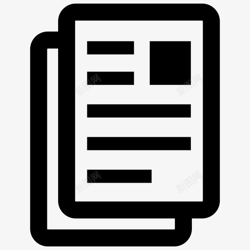 杂志文章新闻版面svg_新图网 https://ixintu.com 杂志 文章 新闻 版面 报纸