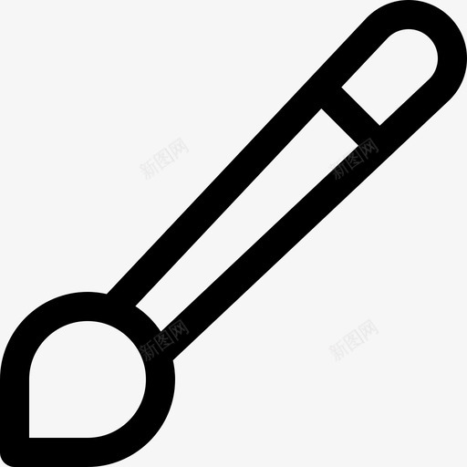 毛笔油漆绘画svg_新图网 https://ixintu.com 毛笔 油漆 绘画 教育 学校 大纲