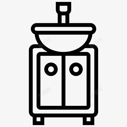 水槽家具第二卷svg_新图网 https://ixintu.com 水槽 家具 第二