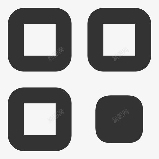 更多功能抽屉iconsvg_新图网 https://ixintu.com 更多 多功能 抽屉