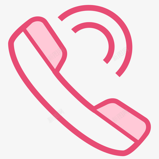 装修组件icon电话选中svg_新图网 https://ixintu.com 装修 组件 电话 选中
