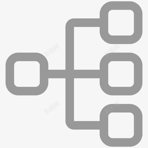 侧边栏树状导航svg_新图网 https://ixintu.com 侧边 树状 导航