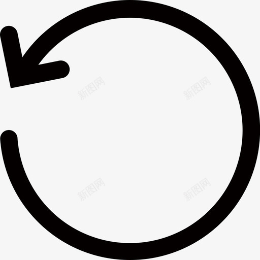 302D逆时针svg_新图网 https://ixintu.com 逆时针