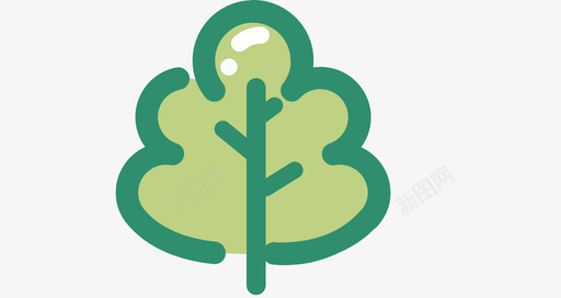 大型植物svg_新图网 https://ixintu.com 大型 植物 扁平 线性 可爱 单色 多色 填充