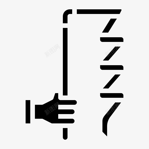 艺术体操手缎带svg_新图网 https://ixintu.com 艺术 体操 缎带 体育 体育器材