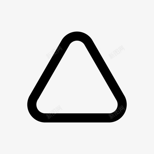 三角形角形填充svg_新图网 https://ixintu.com 三角形 角形 填充 圆角 形状