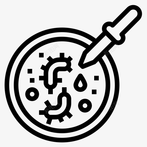 皮氏培养皿细菌生物学svg_新图网 https://ixintu.com 皮氏 培养皿 细菌 生物学 微生物 病毒