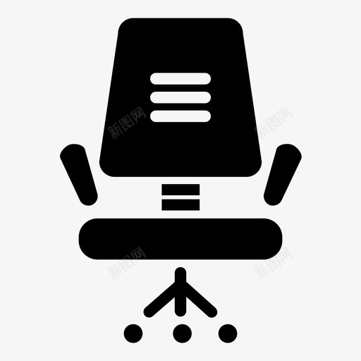 椅子滚轴椅座椅svg_新图网 https://ixintu.com 椅子 滚轴 座椅 坐式 轮椅