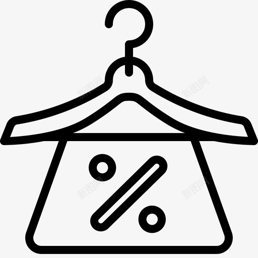 衣架折扣电子商务svg_新图网 https://ixintu.com 衣架 折扣 电子商务
