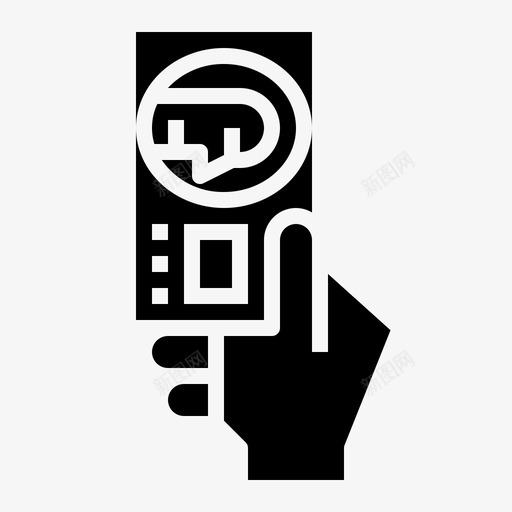 给钱现金手svg_新图网 https://ixintu.com 给钱 现金 付款 购物