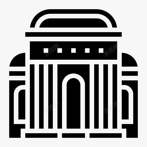 马戏团游乐园娱乐场所svg_新图网 https://ixintu.com 马戏团 游乐园 娱乐场所 游乐场 建筑物