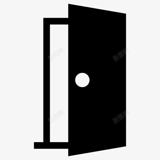 门大楼出口svg_新图网 https://ixintu.com 大楼 出口家 房子