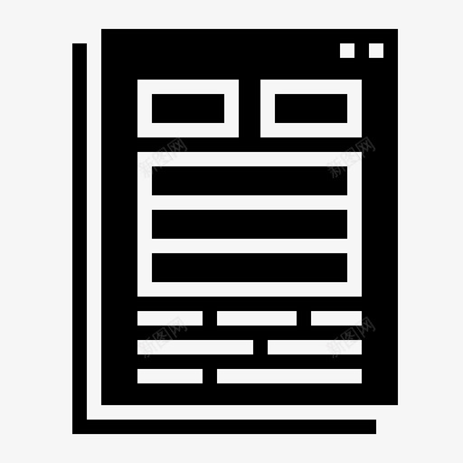 课程商业金融svg_新图网 https://ixintu.com 商业 课程 金融 个人资料 图标
