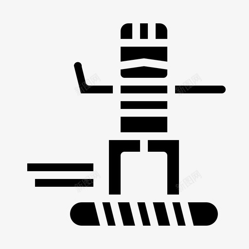滑雪板运动人svg_新图网 https://ixintu.com 滑雪板 运动 动人 冬季运动 冬季奥运会