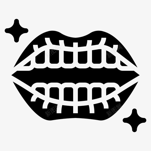 金牙时尚说唱歌手svg_新图网 https://ixintu.com 金牙 说唱 歌手 时尚 微笑
