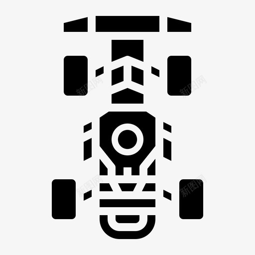 卡丁车比赛赛车svg_新图网 https://ixintu.com 卡丁车 比赛 赛车