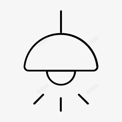 灯具家具吊灯svg_新图网 https://ixintu.com 灯具 家具 吊灯 家用