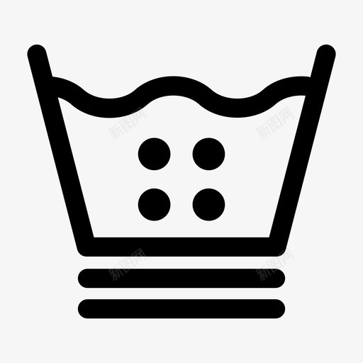 机洗60精干净衣服svg_新图网 https://ixintu.com 面料 洗精机 洗精 干净 衣服 洗衣 洗涤 护理 符号