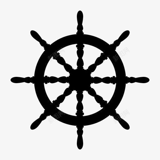 舵手水手海员svg_新图网 https://ixintu.com 舵手 水手 海员 方向盘
