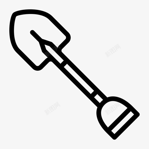 铲子挖掘耕作svg_新图网 https://ixintu.com 铲子 挖掘 耕作 园艺 春天