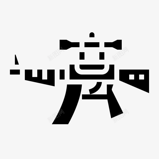 步枪枪士兵svg_新图网 https://ixintu.com 士兵 步枪 枪枪 武器 实心 图标