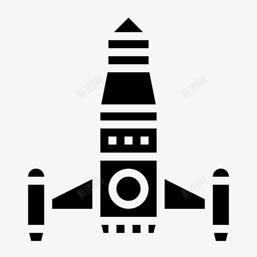 火箭飞机宇宙飞船svg_新图网 https://ixintu.com 飞机 火箭 宇宙飞船 运输 固体