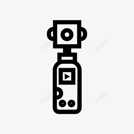 动作摄像机照片视频svg_新图网 https://ixintu.com 摄像机 动作 照片 视频 之类
