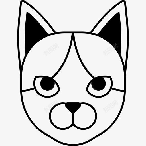 日本短尾猫品种宠物svg_新图网 https://ixintu.com 日本 短尾 品种 宠物 纯种 野生 猫咪