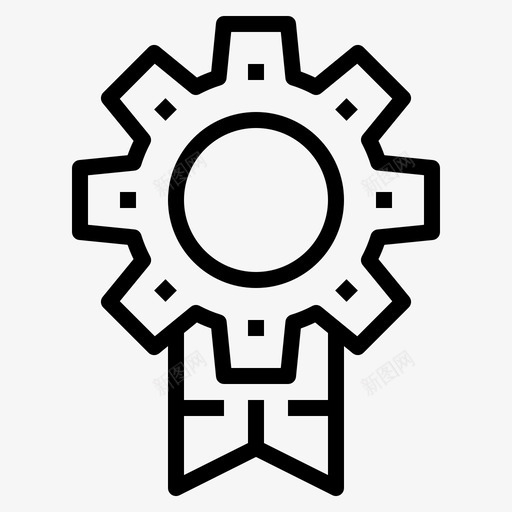 奖项徽章装备svg_新图网 https://ixintu.com 奖项 徽章 装备 奖章 奖杯 工程 大纲