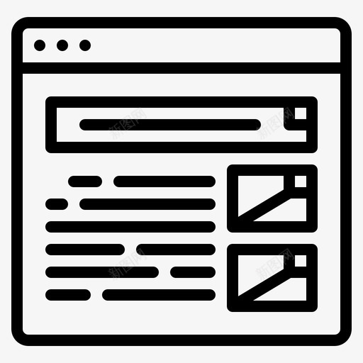 广告版面页面svg_新图网 https://ixintu.com 网站 广告 版面 页面 版面设计