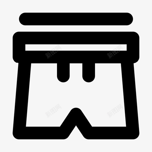 短裤马裤衣服svg_新图网 https://ixintu.com 短裤 马裤 衣服 迷你 裤子 运动 标志 系列