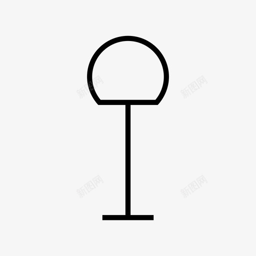 台灯家具灯光svg_新图网 https://ixintu.com 台灯 家具 灯光 照明 天气