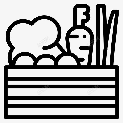 蔬菜农场农业svg_新图网 https://ixintu.com 蔬菜 农场 农业 健康