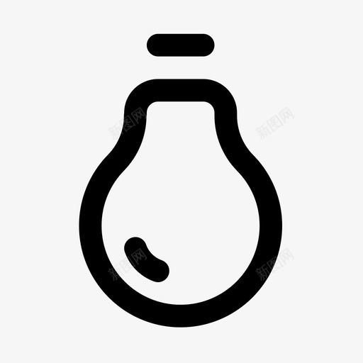 智能家居照明灯泡svg_新图网 https://ixintu.com 智能家居 照明 照明灯 灯泡