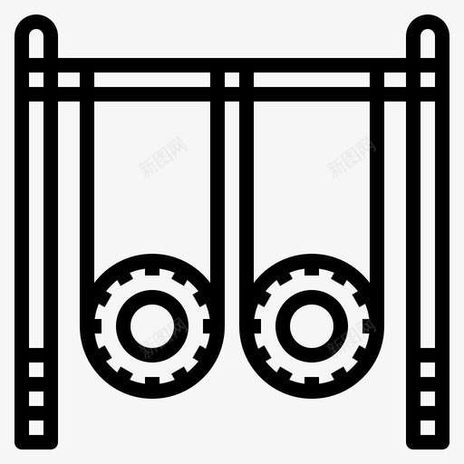 秋千乐趣游戏svg_新图网 https://ixintu.com 秋千 乐趣 游戏 操场