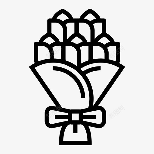 花束花自然svg_新图网 https://ixintu.com 花束 自然 聚会 浪漫