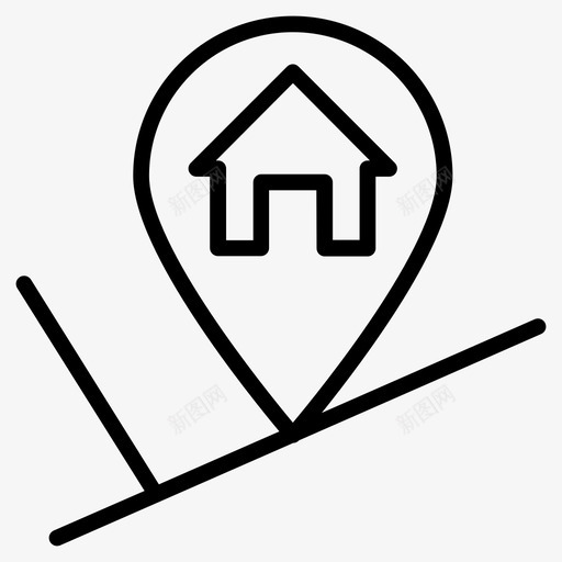 办公室位置家庭位置定位码svg_新图网 https://ixintu.com 位置 办公室 家庭 定位 导航 总统 统和 选举 大纲