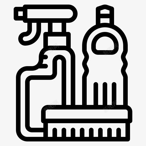 清洁用品家务洗衣svg_新图网 https://ixintu.com 清洁用品 家务 洗衣 超市