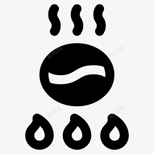 咖啡烘焙咖啡豆咖啡因svg_新图网 https://ixintu.com 咖啡 烘焙 咖啡豆 咖啡因 固体 芳香 饮料