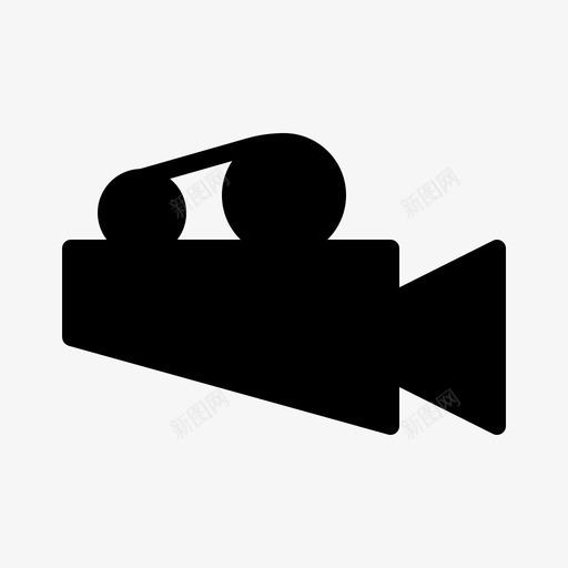 视频频道电影svg_新图网 https://ixintu.com 电影 视频 频道 电影网 网络 符号