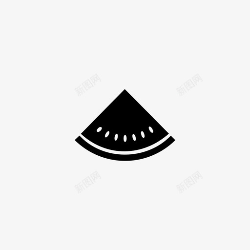 西瓜西瓜片西瓜籽svg_新图网 https://ixintu.com 西瓜 瓜片 瓜籽