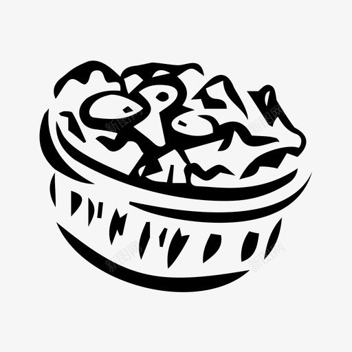 沙拉新鲜健康svg_新图网 https://ixintu.com 沙拉 新鲜 健康 美味 蔬菜 食品