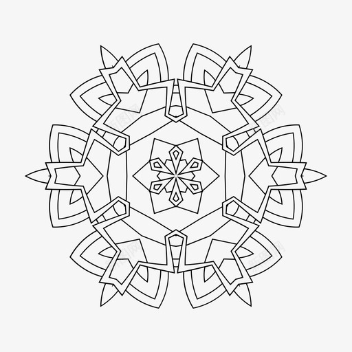 曼荼罗彩色书印度svg_新图网 https://ixintu.com 曼荼 罗彩色 彩色 印度 美亨 精神 罗集