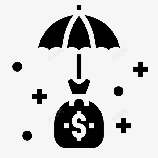钱袋银行货币svg_新图网 https://ixintu.com 钱袋 银行 货币 经营理念 扎实