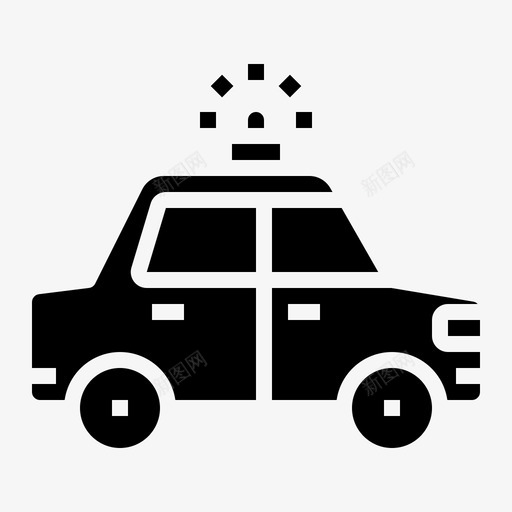 警车汽车巡逻车svg_新图网 https://ixintu.com 警车 汽车 巡逻车 保安