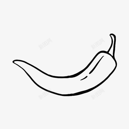 辣椒拉制辣svg_新图网 https://ixintu.com 辣椒 拉制 辣辣 水果 蔬菜 手工